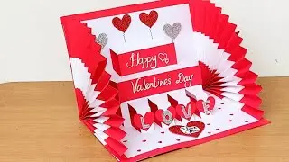 How to make a Valentine card. #creative #diy #craft