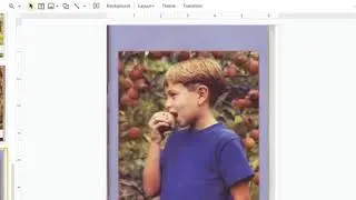 First Step in Adding Audio to Google Slides