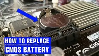 how to replace cmos battery on your computer telugu