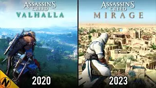 Assassins Creed: Mirage vs Assassins Creed: Valhalla | Direct Comparison