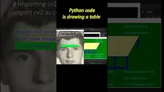 Remake Python Code in Description from turtle import all to draw shapes import time import cv2 as cv