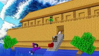 CRIEI uma ARCA DE NOÉ no minecraft que funciona!
