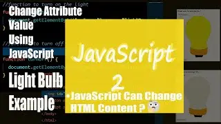 Change html attribute using javascript |get element by id | onclick event listener |dom manipulation