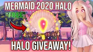 MERMAID HALO 2020 GIVEAWAY *WIN A FREE HALO* EASY! | Royale High Roblox