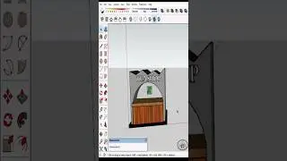 sketchup tutorial, learn sketchup, tea shop #sketchuptutorial #sketchup #autocad