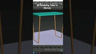 Table Modeling in 3ds Max | How to Model #3d #3dsmax #tutorial