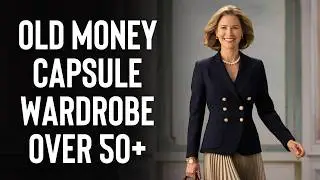 Old Money Capsule Wardrobe for Women Over 50