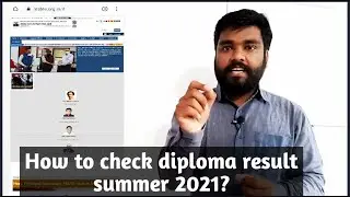 msbte! how to check diploma result summer 2021!