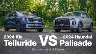 2024 Hyundai Palisade vs 2024 Kia Telluride | Comparison and Review