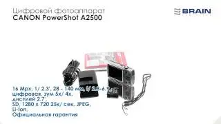 Цифровой фотоаппарат CANON PowerShot A2500