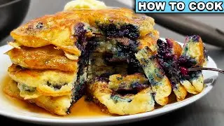 How To Make Blueberry Pancakes