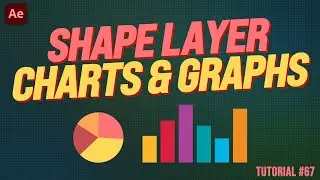 SHAPE LAYER Charts & Graphs in After Effect | Tutorial