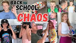 Back to School with 8 Kids CHAOS!