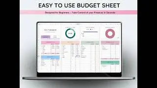 Simple Budget Spreadsheet to track monthly weekly biweekly expenses