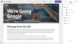 How to add custom menu links in Google Sites