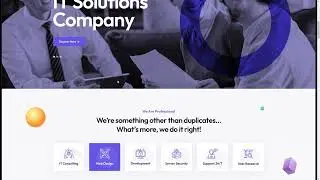 NodTek - IT Solutions and Technology PSD Template it solutions creative