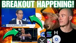 CRYPTO IS BREAKING OUT RIGHT NOW!!! Insane Bitcoin Price Prediction!?!? Larry Fink Rate Cut Forecast