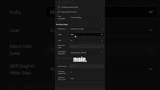 Always Change This In Your Video Export Settings! #shorts #adobe #premierepro