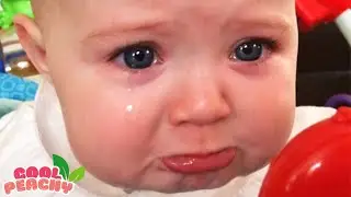 Cute and Funny Babies Crying Moments - Funniest Home Videos || Cool Peachy 🍑