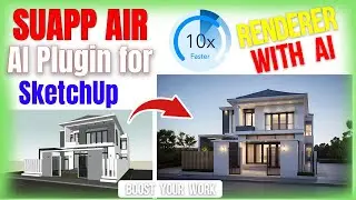 AI SUAPP Air plugin for Sketchup |  Ai plugin for Sketchup | Air for sketchup | sketchup plugin | AI