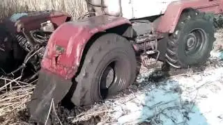 Т-150 НЕ СМОГ!!!!!/ПРИЕХАЛ ДЯДЯ ДЖОН И ВЫДЕРНУЛ!!
