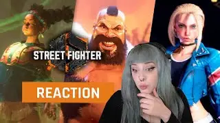 My reaction to Street Fighter 6 Zangief, Cammy, and Lily Trailer | GAMEDAME REACTS
