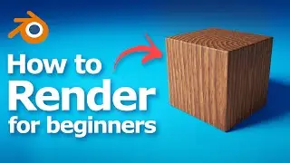 How to Render in Blender for beginners step by step | Blender 3D Rendering Tutorial