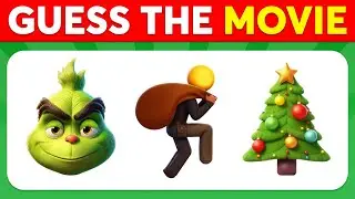 Guess The MOVIE By Emoji 🎬🎅 Movie Quiz 🏆🎄 Daily Quiz