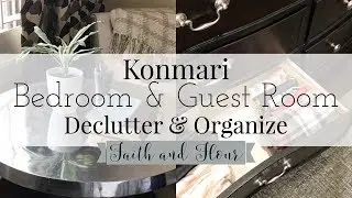 Bedroom Declutter & Organize | Konmari Method | Minimalist Home