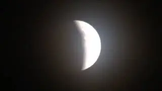 Лунное затмение Сургут 31,01,2018