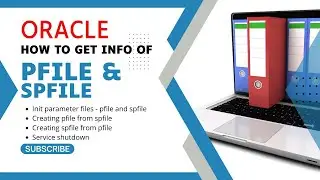 Oracle - Initialization parameter files | spfile | pfile  | How to check spfile pfile