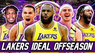 Lakers DREAM OFFSEASON Scenario! | Trades, Free Agency, + Draft! (ft. Dejounte Murray & Alex Caruso)