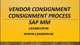 vendor consignment sap mm | inventory management sap mm | basics sap mm | sap mm tutorials 