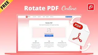 How to Rotate PDF Pages Online with PDFgear?