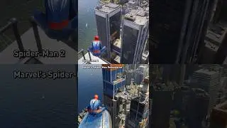 Fisk Tower and other map changes in Spider-Man 2 vs. Spider-Man Remastered! #spiderman #gaming