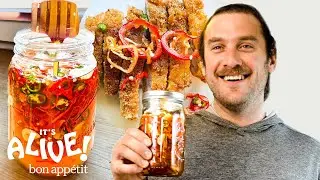 Brad Makes Fermented Hot Honey | It's Alive | Bon Appétit