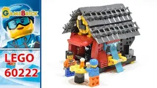 ЛЕГО 60222 Кафе на горнолыжном склоне. Альтернативная модель [GameBrick]