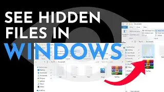 How To SHOW Hidden Files on Windows 10