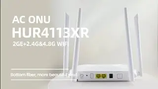 AC XPON ONU HUR4113XR 2GE+POT+2.4G&5.8G WIFI