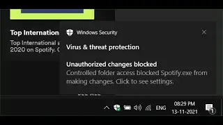 Fix Spotify Error Controlled Folder Access Blocked Spotify.exe From Making Changes