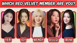 Which Red Velvet Member Are You? ❤️✨| Fun Personality Quiz for ReVeluvs!