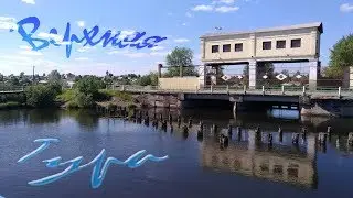 Верхняя Тура (лето) с высоты птичьего полёта