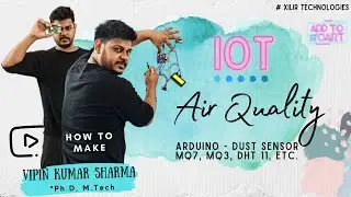 IOT based Air Quality Monitoring System using Arduino WiFi | Air Pollution measurement