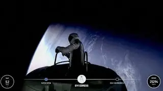 Space X, la prima passeggiata nello spazio «privata» della missione Polaris Down