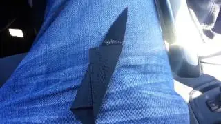 Посылка с Али Sinclair Cardsharp нож кредитная карта синклер