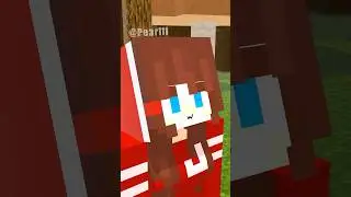 Time Stop Button - Minecraft Animation #shorts #maizen #minecraft