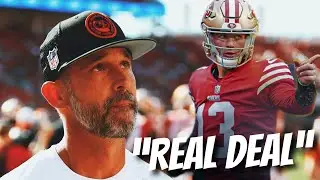 49ers Kyle Shanahan explains why Brock Purdy is the “real deal” 👀