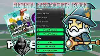 Elemental Power Tycoon Delta Script (Pastebin)