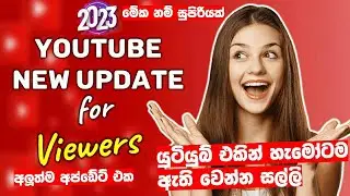 Unveiling the Mystery: YouTube's Latest Update in Sinhala