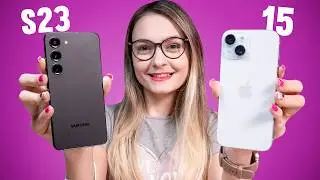 Galaxy S23 vs Iphone 15! Qual é o MELHOR? Comparativo!